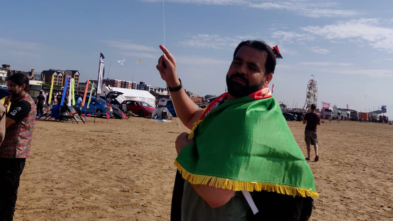 Maiwand Mohmand worked with British forces and Nato allies in Afghanistan as an interpreter.