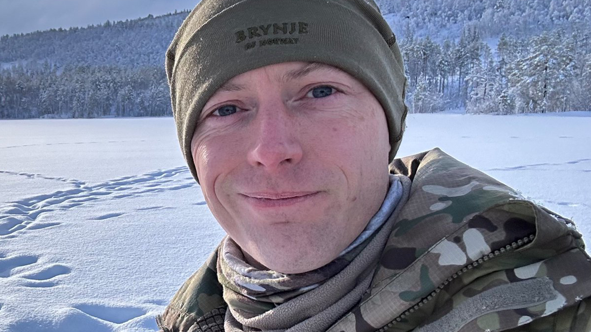 Major Chris Mawson, winner of 2023 Army Individual Safety Award CREDIT RAF 