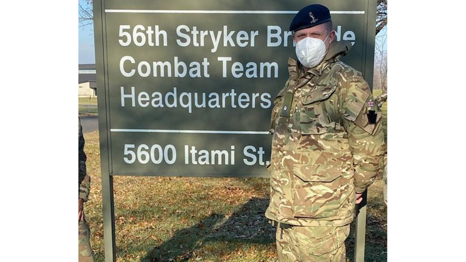 Cover image: Major Francis, Royal Signals at 56 Stryker Brigade Combat Team HQ (Picture: MOD).