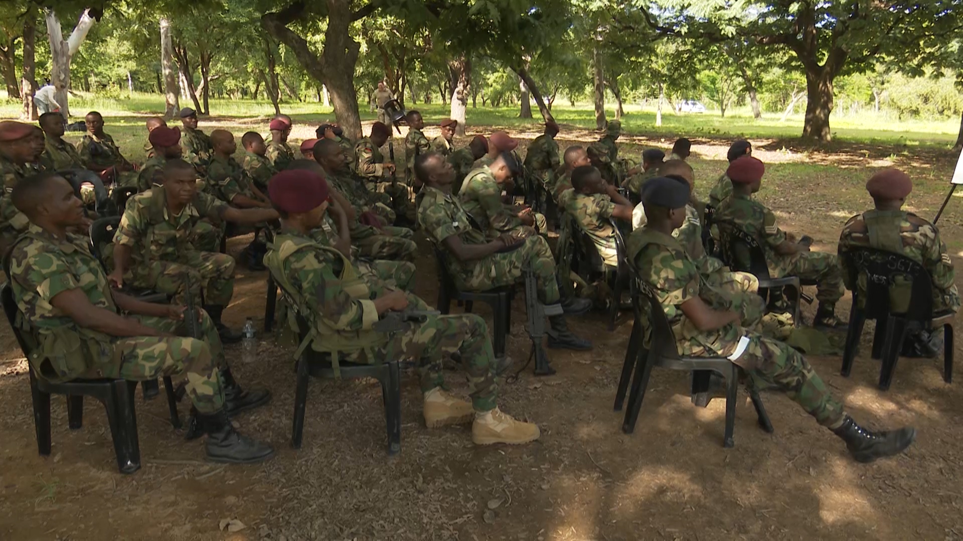 Malawi forces attending training with British forces in November 2019 used on 050320 CREDIT BFBS.jpg