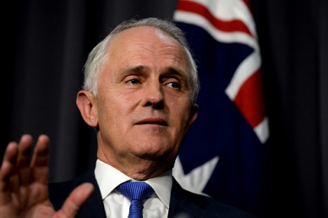 Australian Prime Minister Malcolm Turnbull 