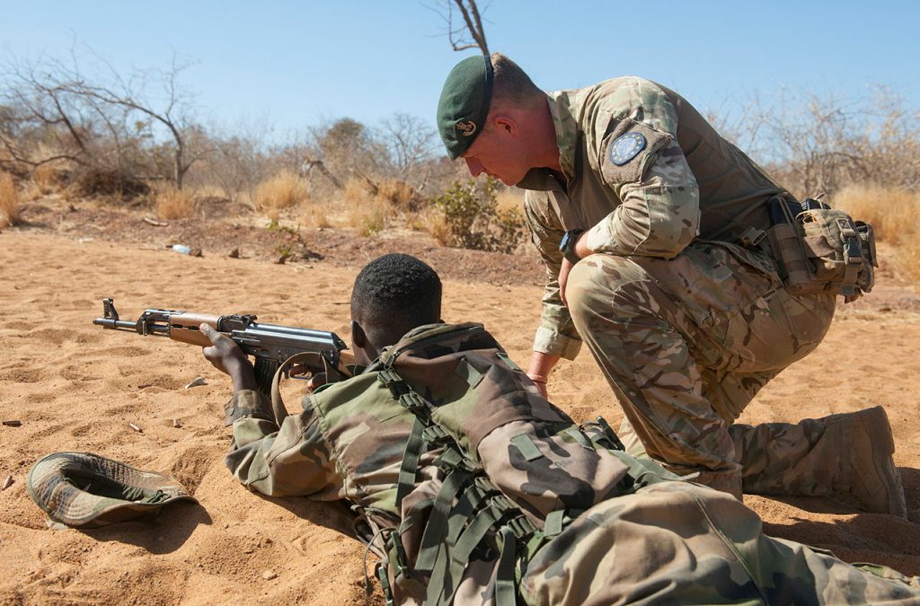 Soldiers from the Gloucestershire-based 1st Battalion The Rifles