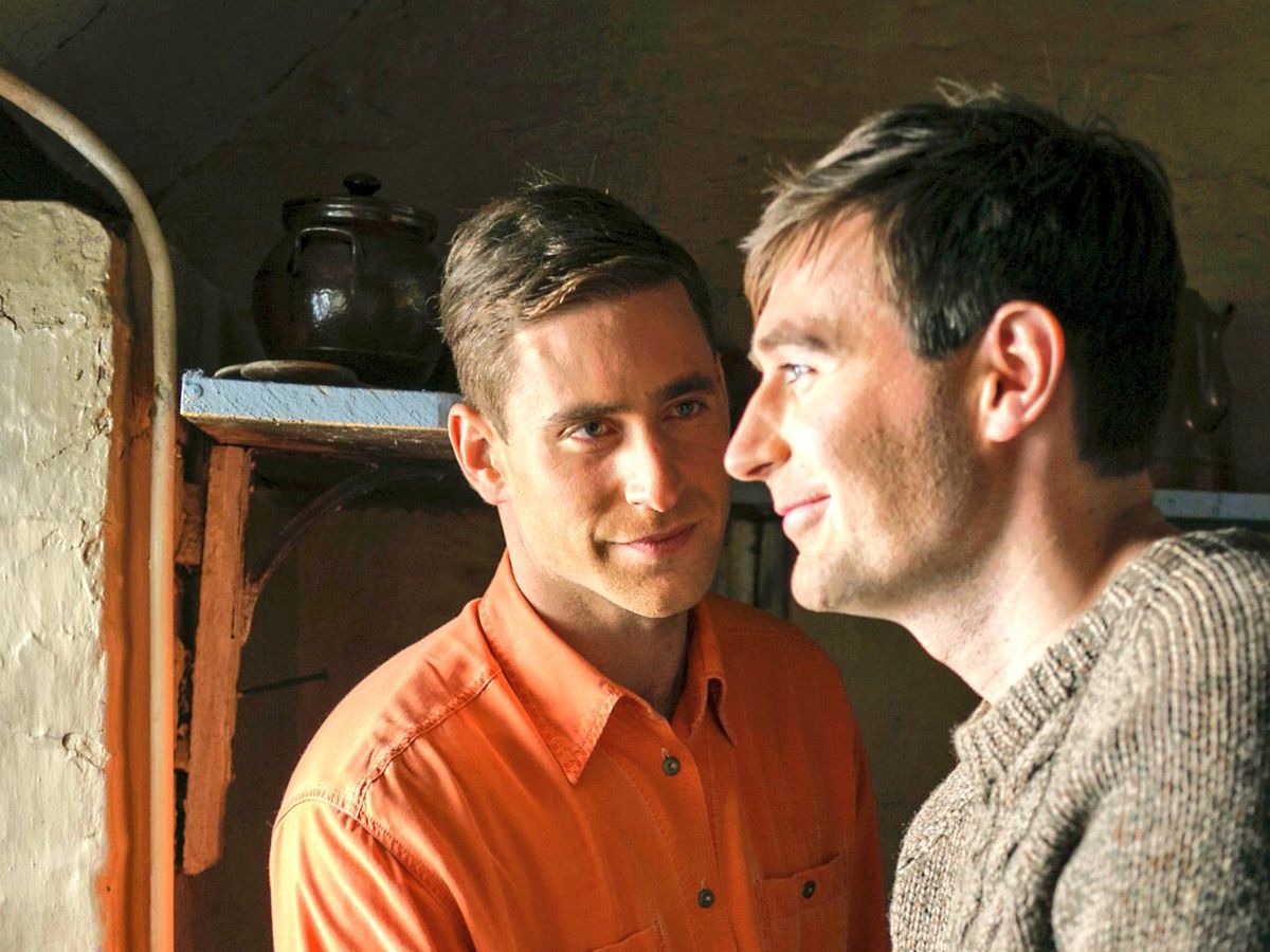 Man in an Orange Shirt