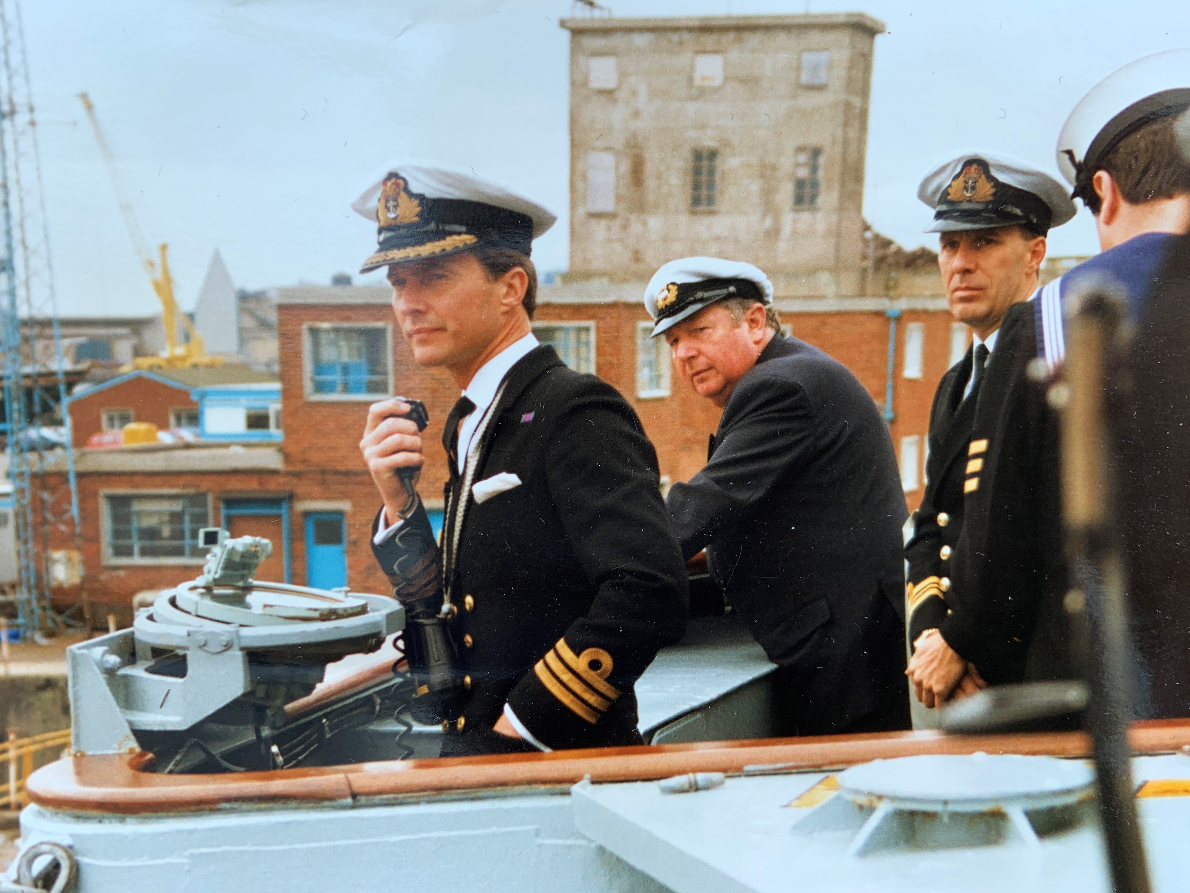 HMS Manchester Commander Alistair Halliday
