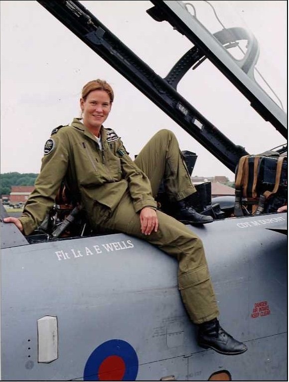 Mandy Hickson pioneering female fast jet pilot second woman ever to fly a Tornado GR4 on the front line (Picture: Mandy Hickson).
