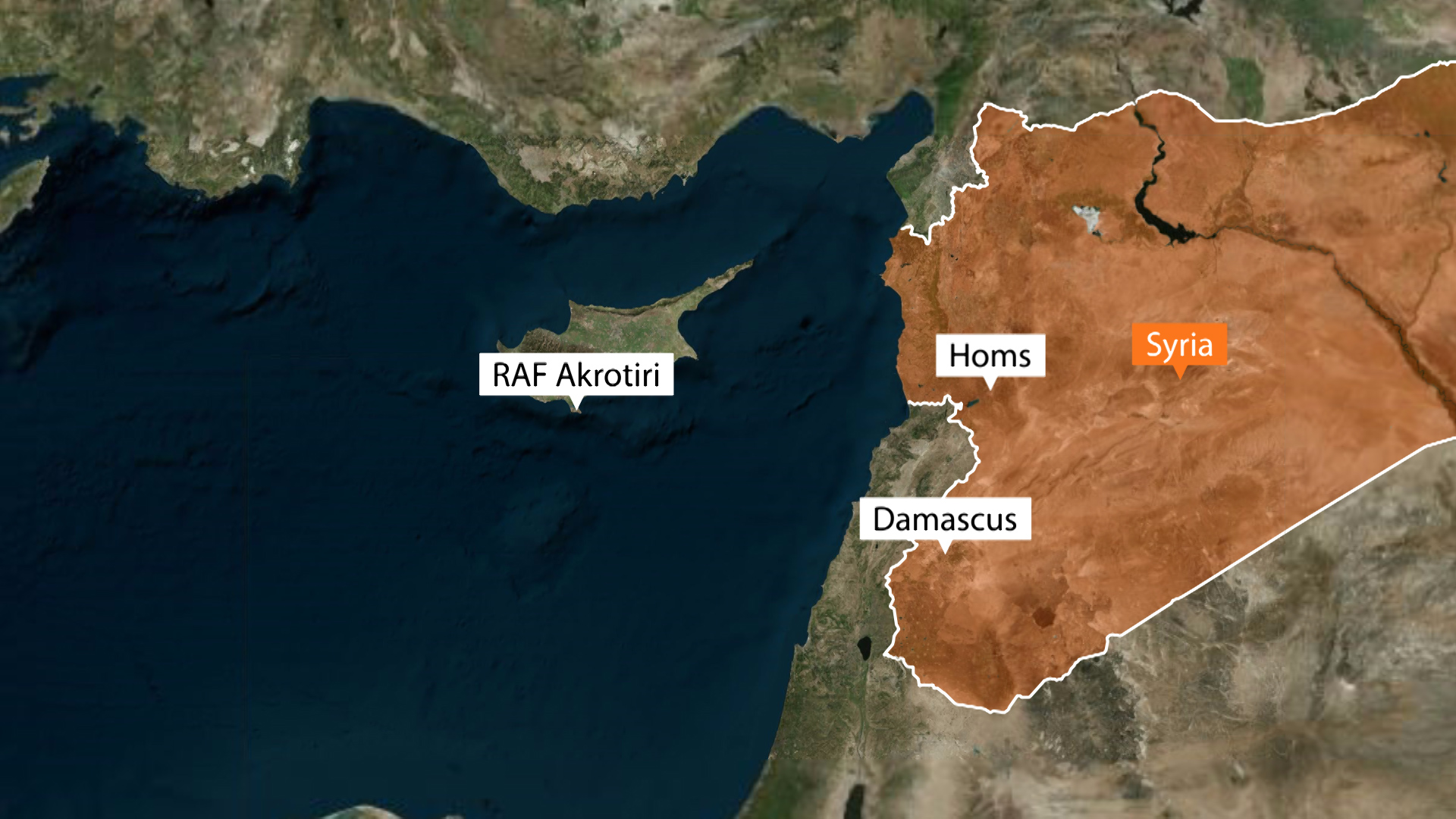 RAF Akrotiri and Syria