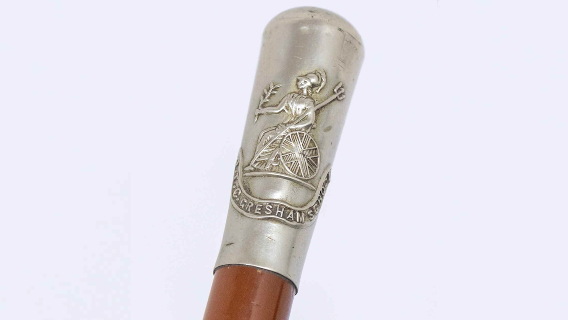 Marcel Zillessen's swagger stick sold for £1000 in May 2024