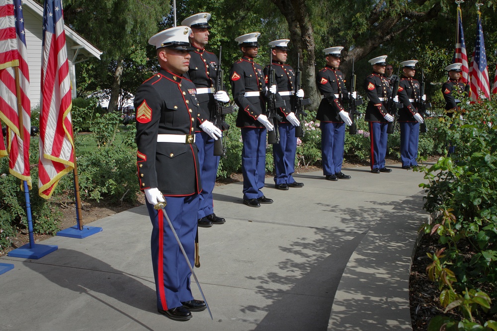Marines 1 Marine Division at Richard Nixon Presidential Library and Museum in 2013