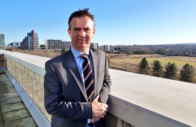 Mark Lancaster said "all good things come to an end" as he announced he was stepping down (Picture: Mark Lancaster).