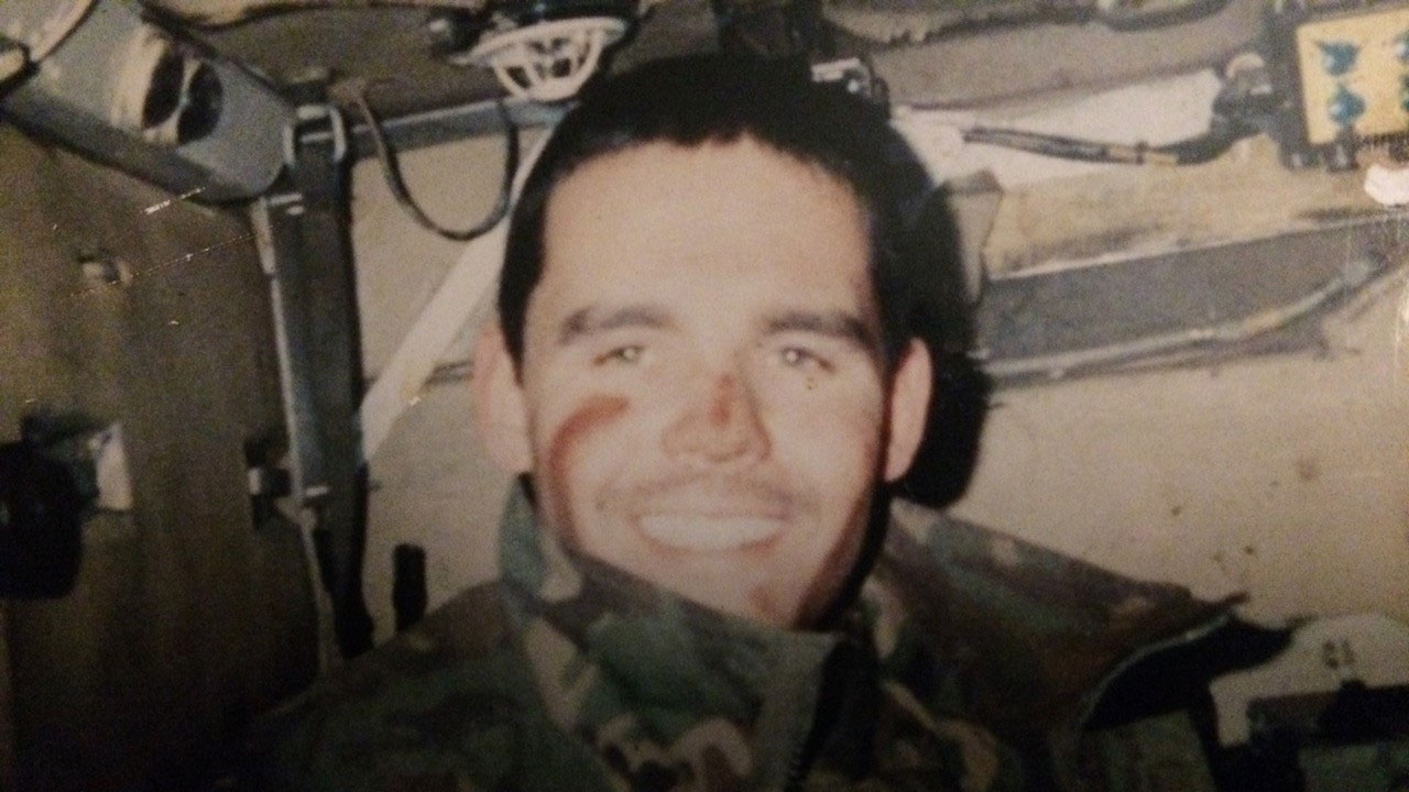 Former British Army Corporal Mark Pawlak in uniform CREDIT Mark Pawlak