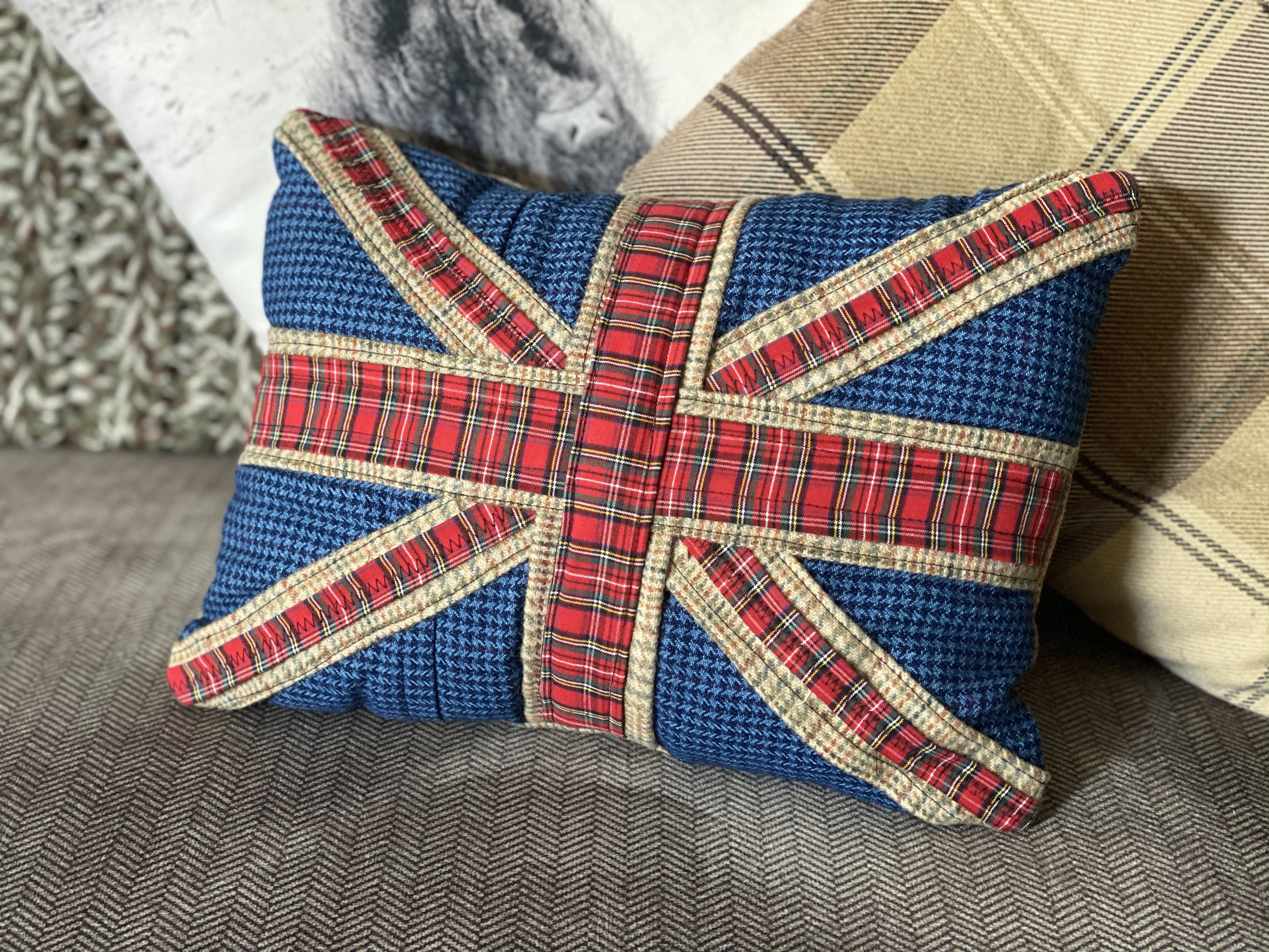 Marley Streete Tartan Cushion.jpeg 