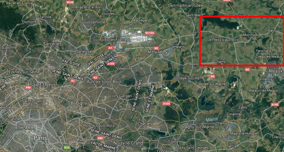 Marne Modern Day large scale of First 3D map edit