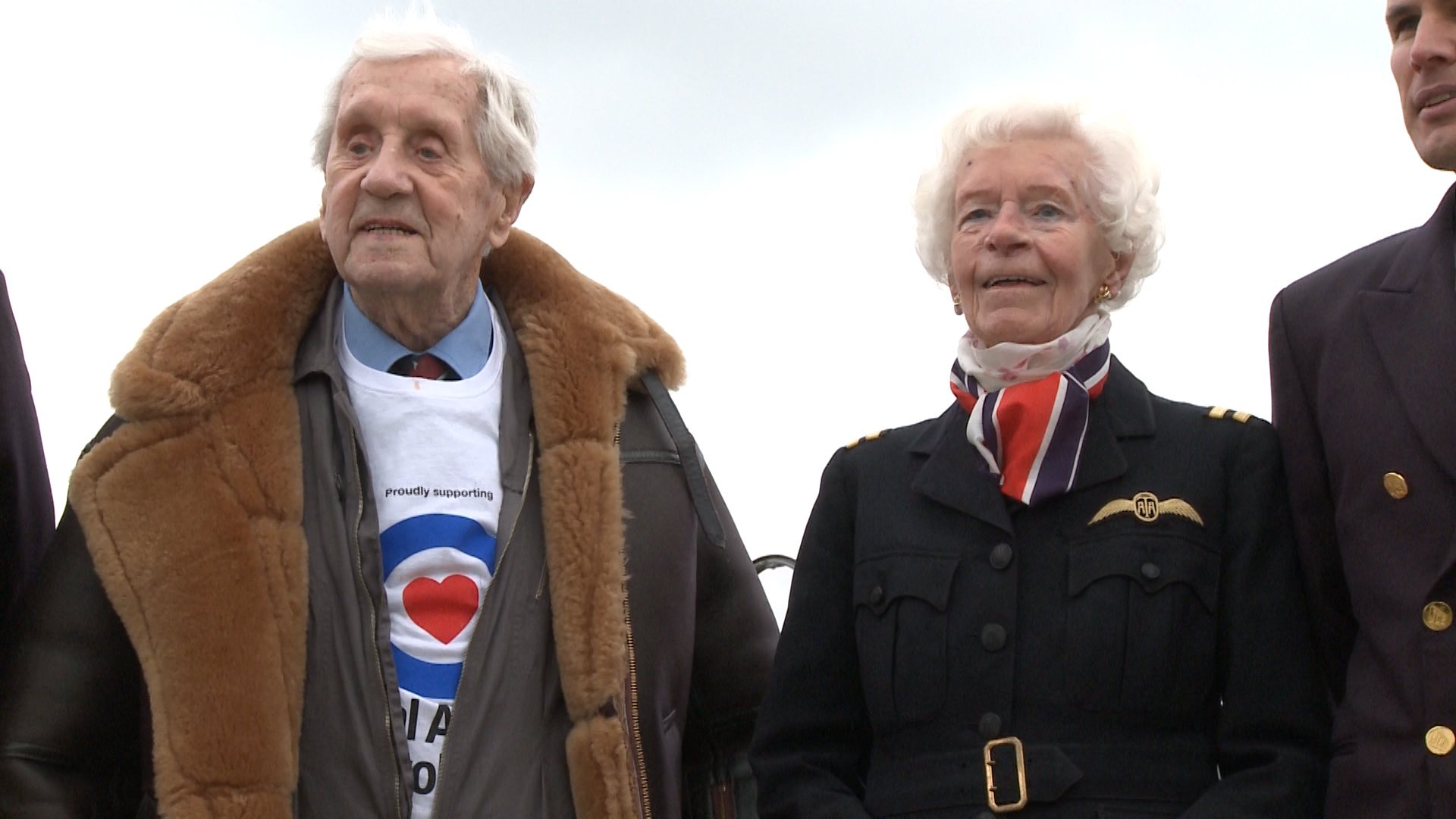 Mary Ellis at Biggin Hill in April, 2018.