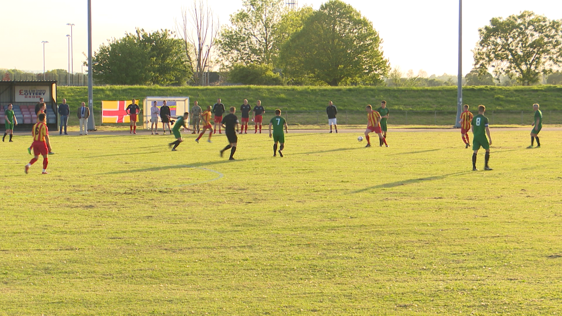 UK Forces Soar To Victory Against Irish Rivals