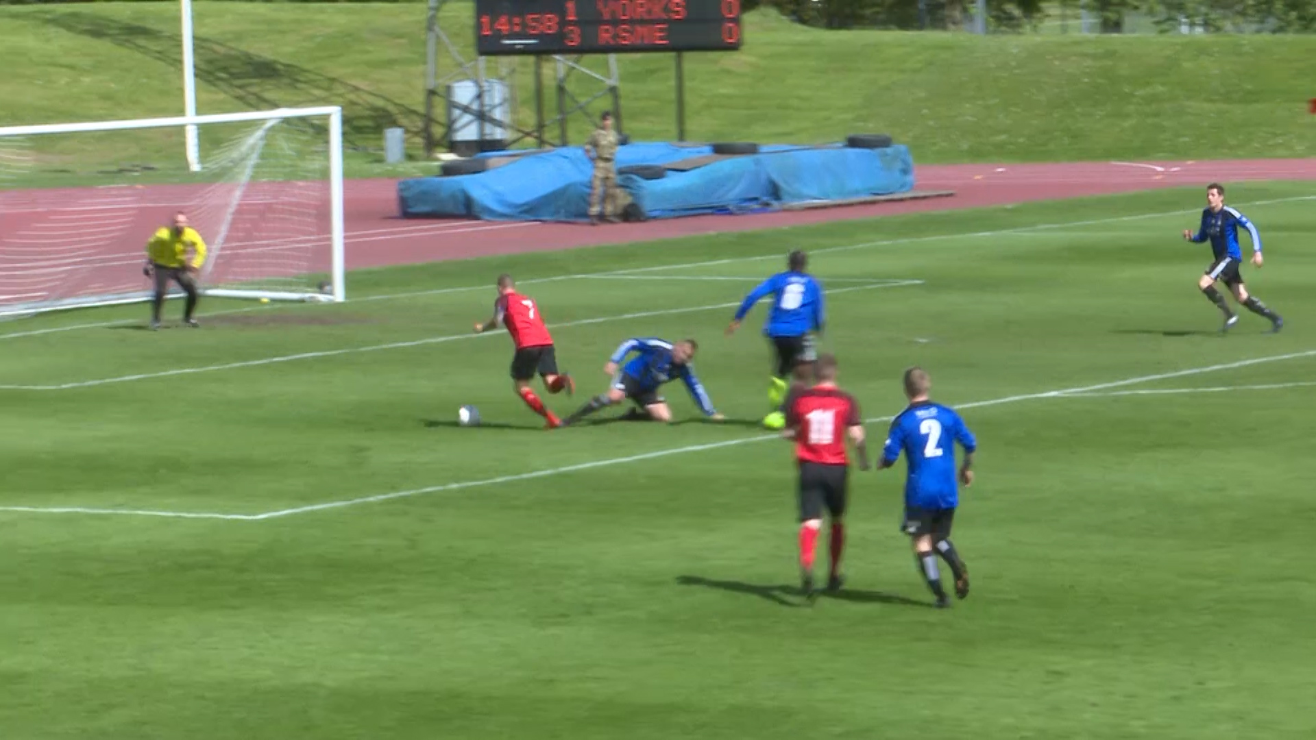 1 YORKS Keep The Army FA Challenge Cup In Nailbiting Match