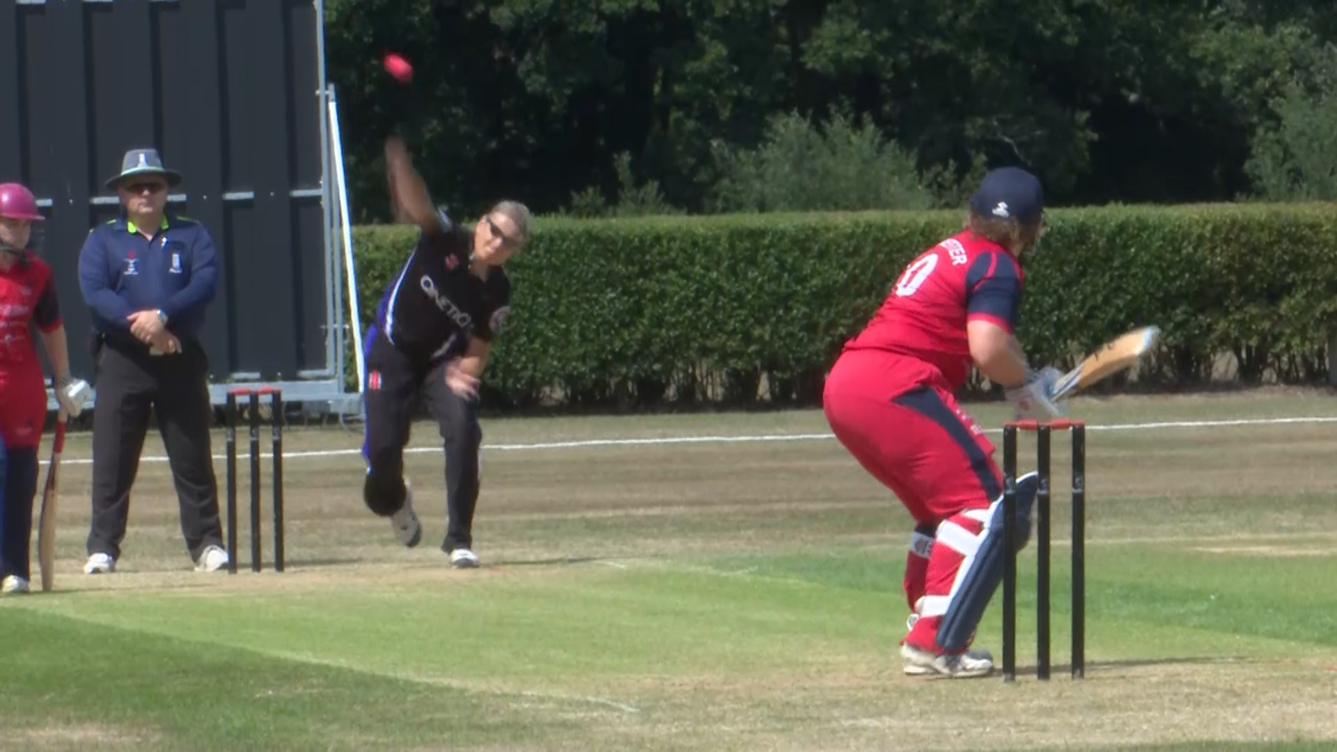 Women's Armed Forces Cricketers Take On Strong Welsh International Team