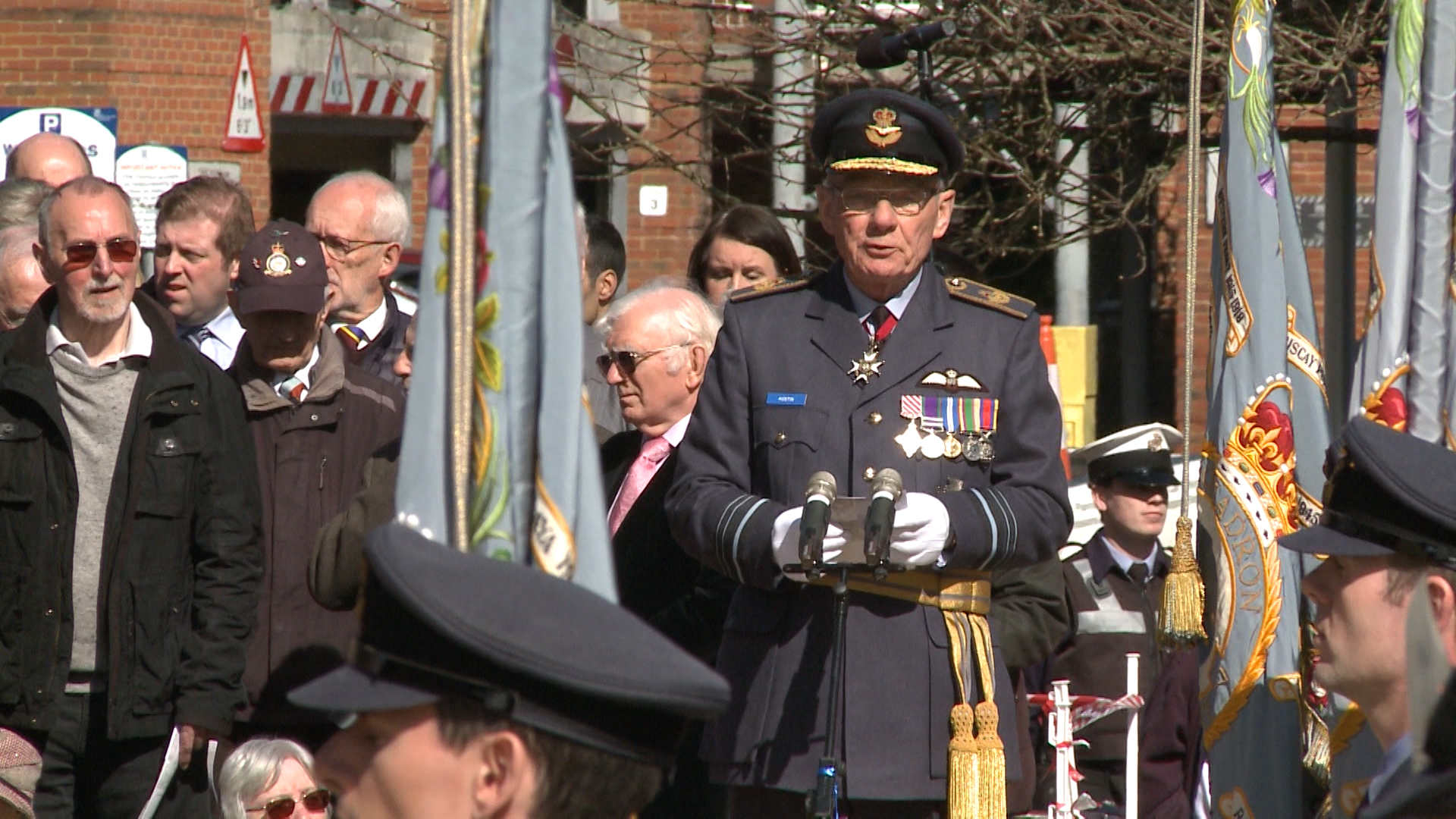 Bands, Vets And A Chinook Help Hampshire Mark RAF 100 