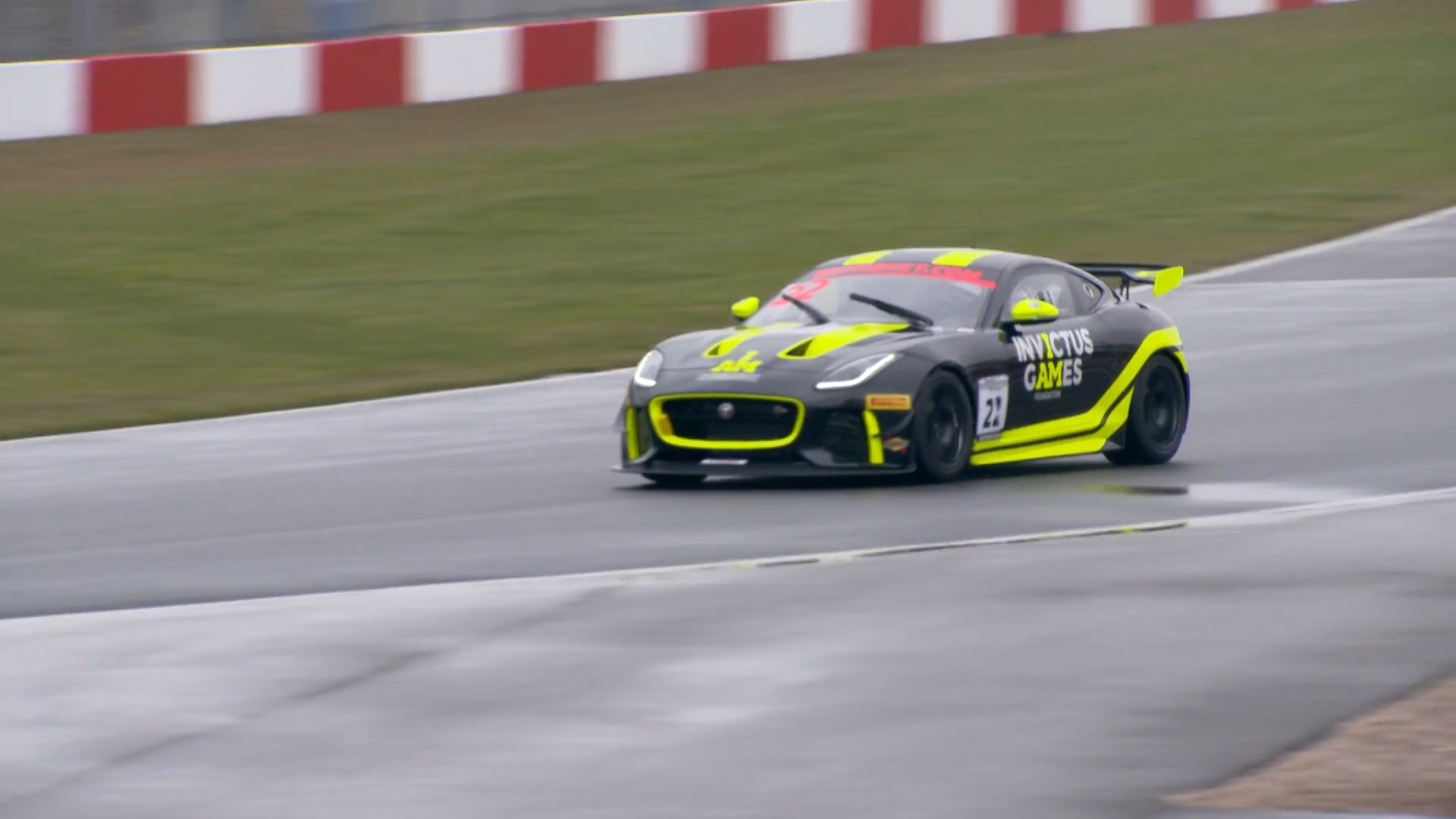Invictus Athletes Finally Get Behind Wheel Of Jaguar Supercars