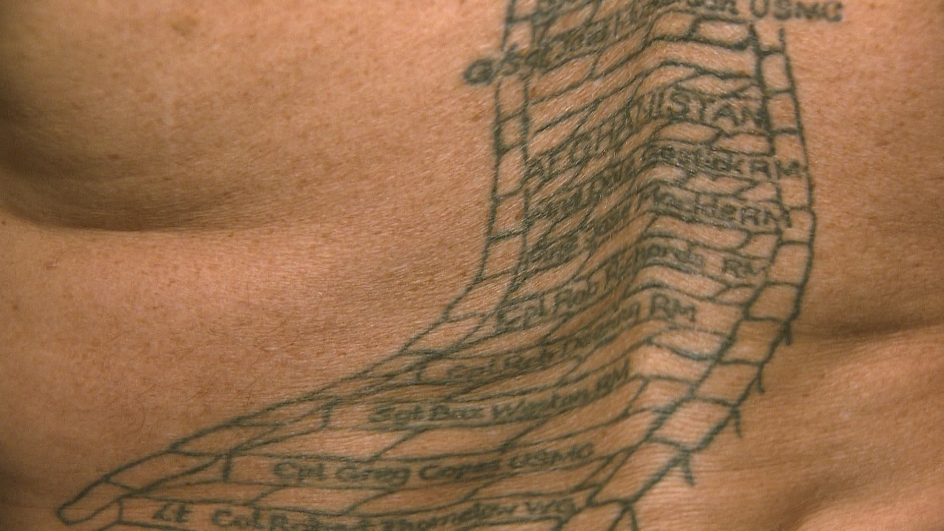 Matt Tomlinson's tattoo 140919 CREDIT BFBS.jpg