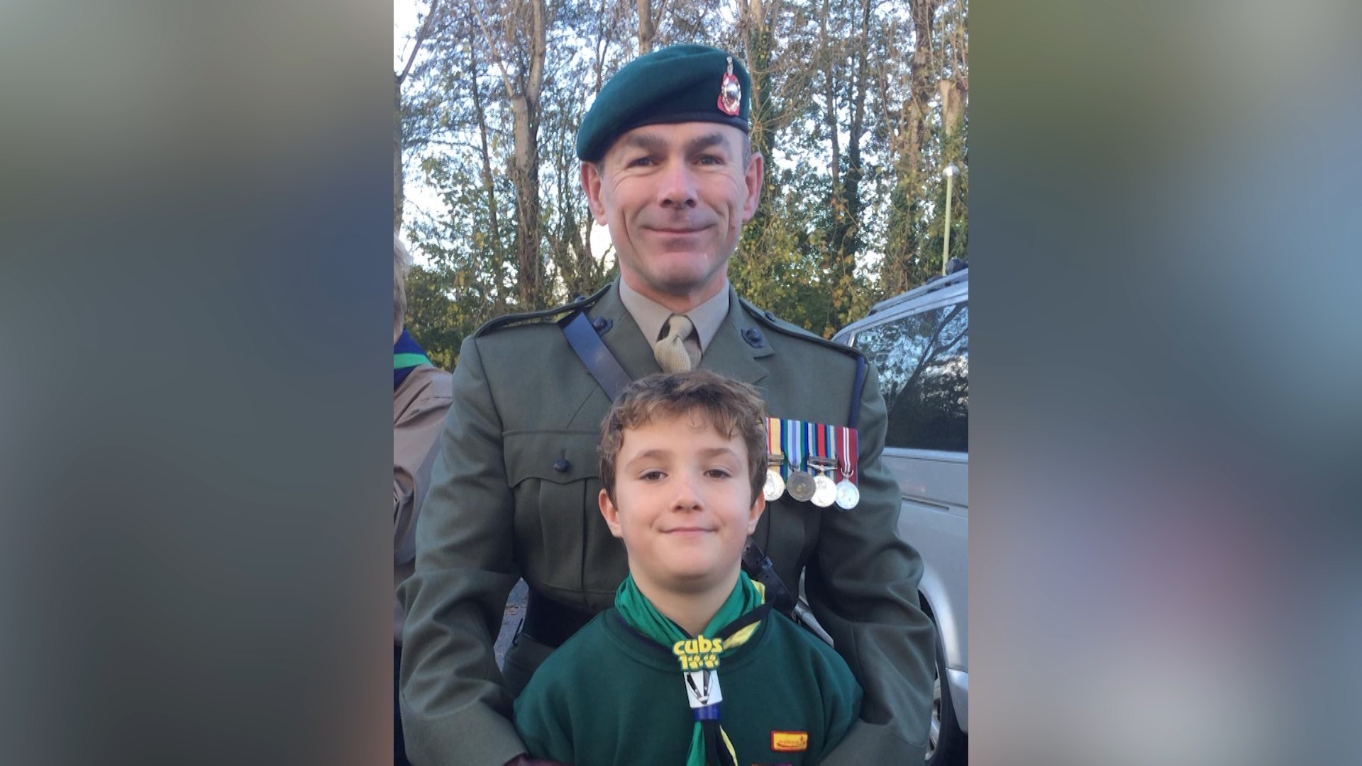 Max Woosey Son Of Royal Marine Major Mark Woosey