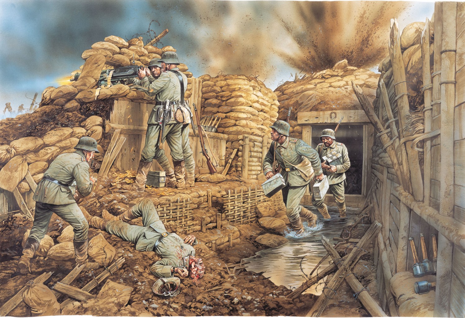 Trench warfare
