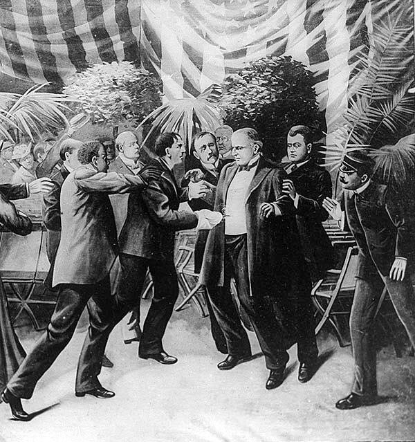 The assassination of President McKinley