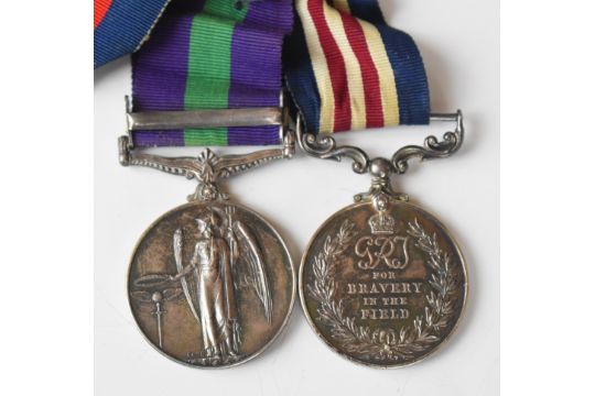Medal depicting Bravery in the Field for Sgt John Scott in WW2 (Picture: Harper Field).