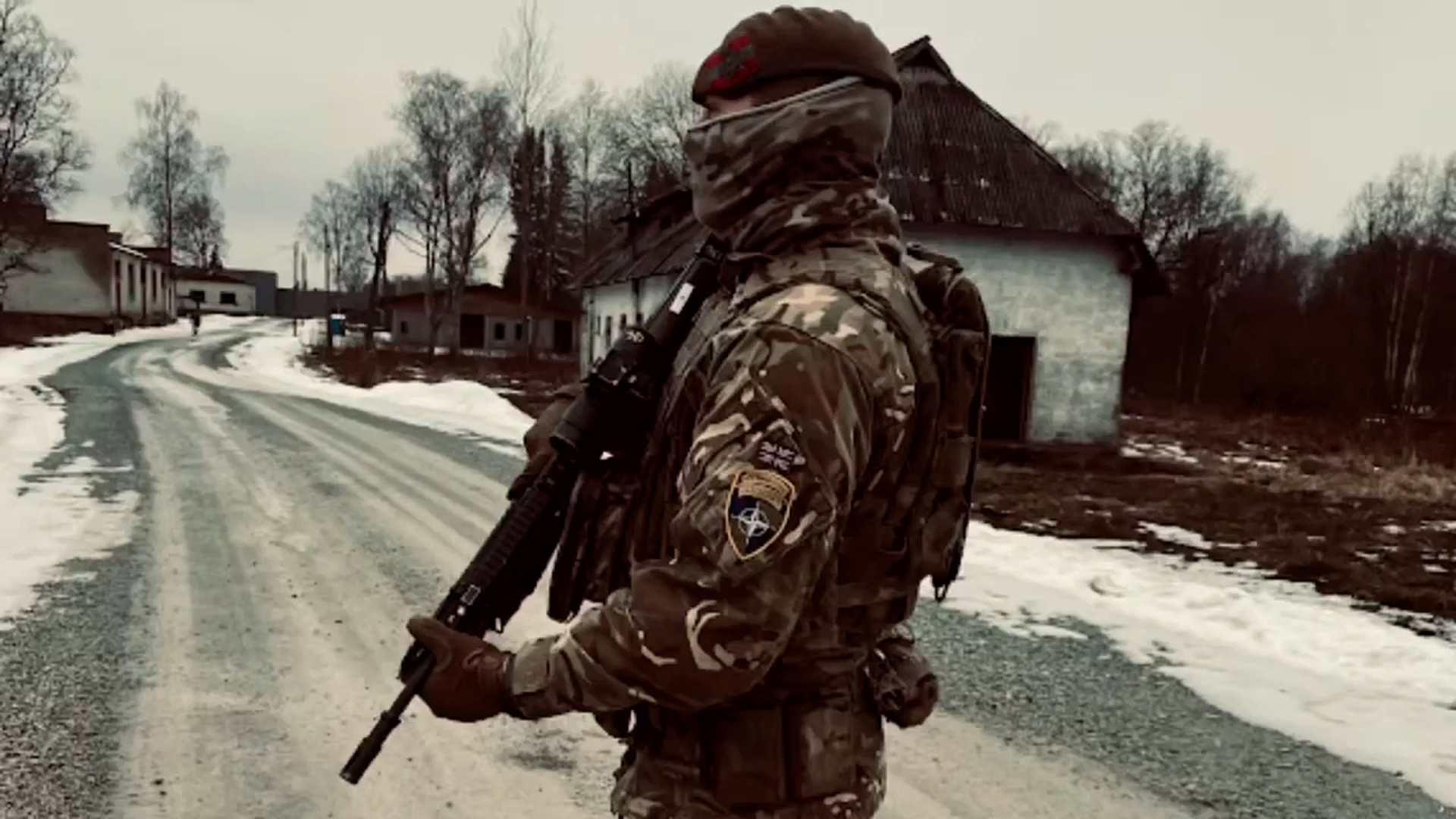 British soldiers deployed to Estonia have included members of the Royal Gibraltar Regiment (Picture: @RoyalGIBRegt X)