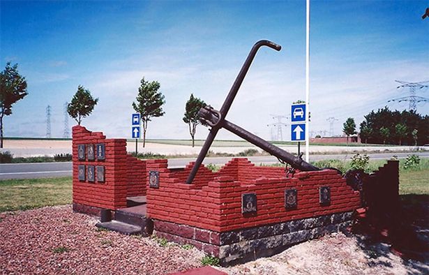 Memorial of Gavrelle was damaged in July 030719 CREDIT Royal Navy.jpg
