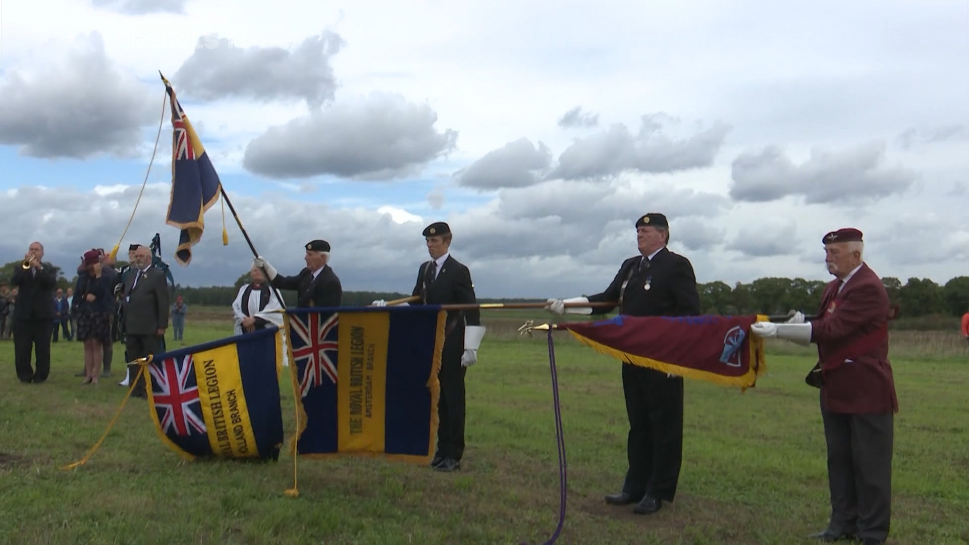 Memorial unveliing in Arnhem