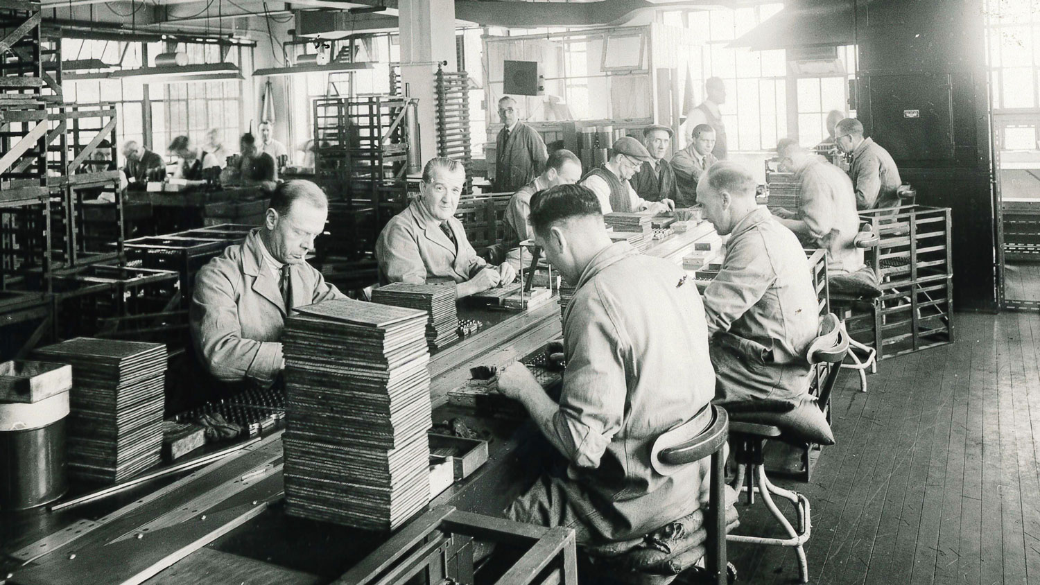 Men Veterans First World War Factory Credit Royal British Legion