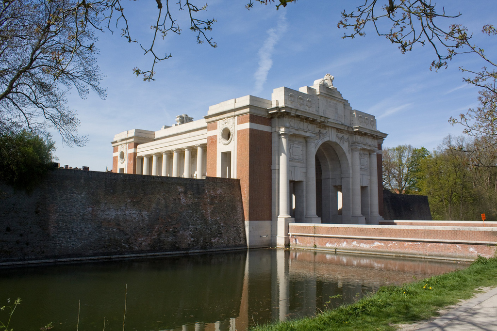 The Menin Gate Memorial to the Missing in Ypres