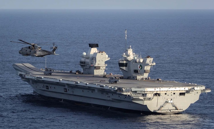 HMS Queen Elizabeth (Picture: Royal Navy).
