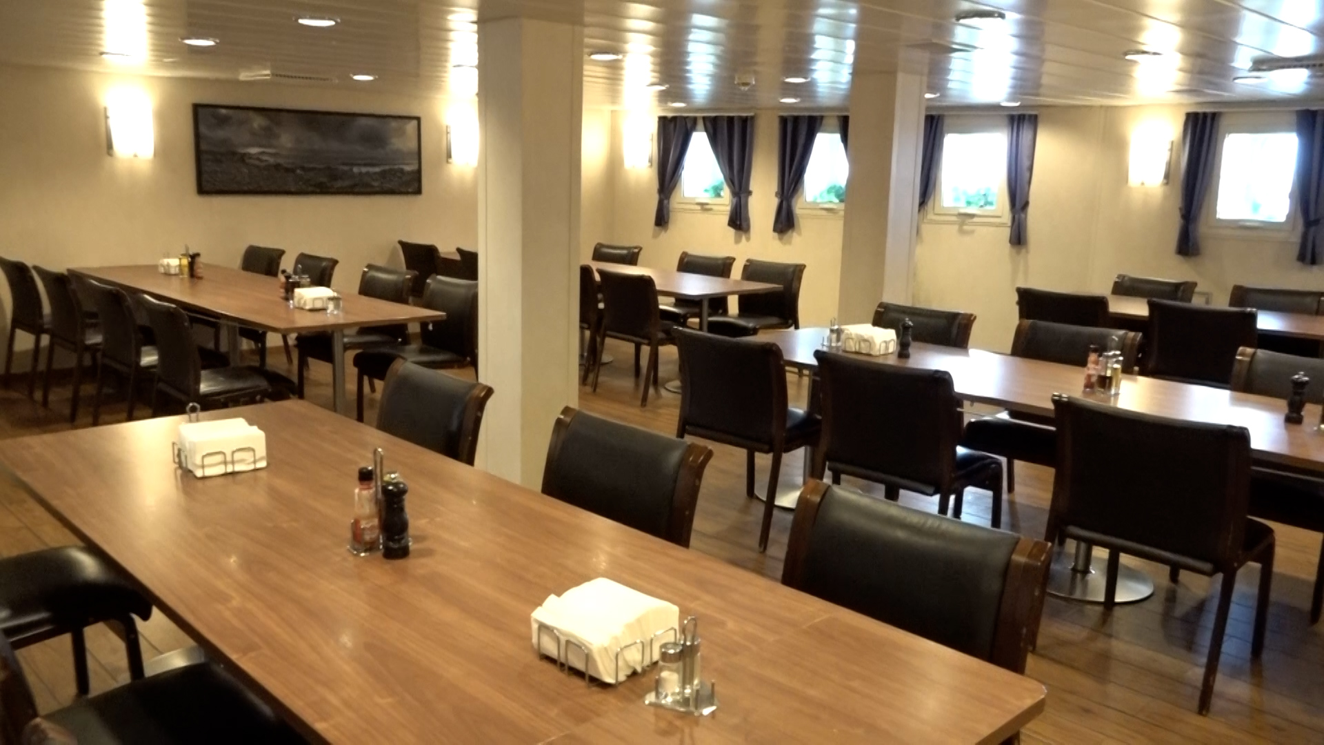 Mesh onboard RFA Stirling Castle – the newest ship in the Royal Fleet Auxiliary