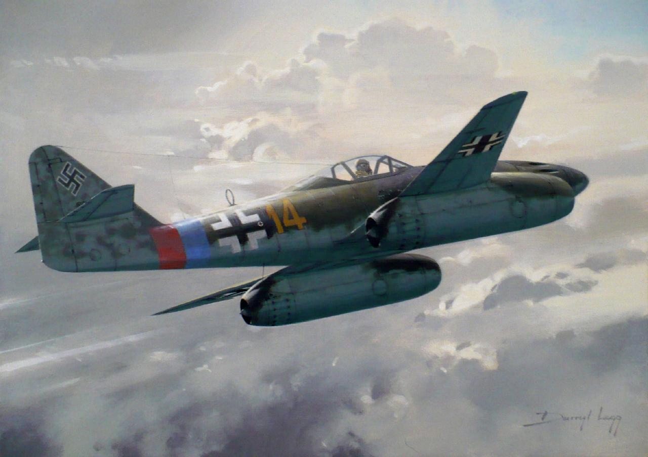 Messerschmitt Me 262. Credit: JumpStory.