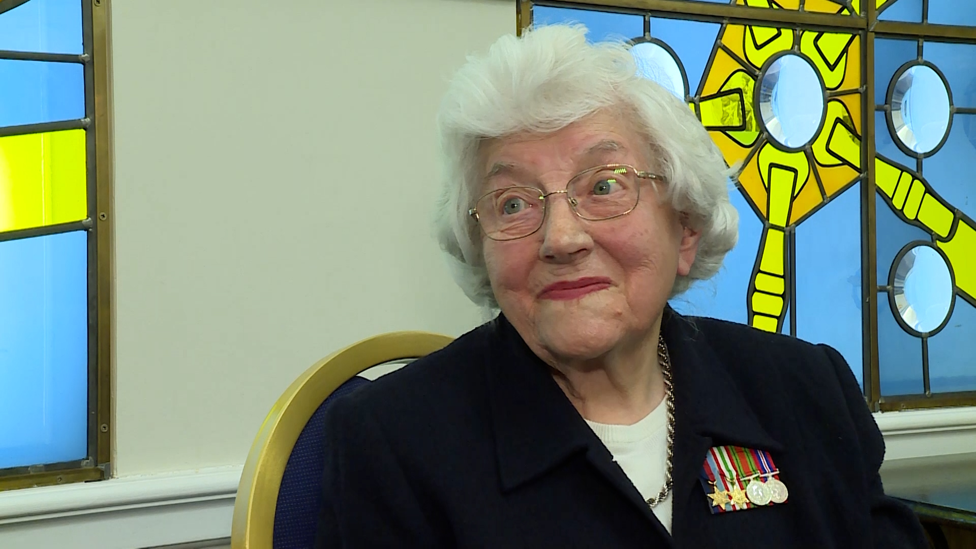 Mildred Schutz Special Operations Executive (SOE) veteran screengrab CREDIT BFBS