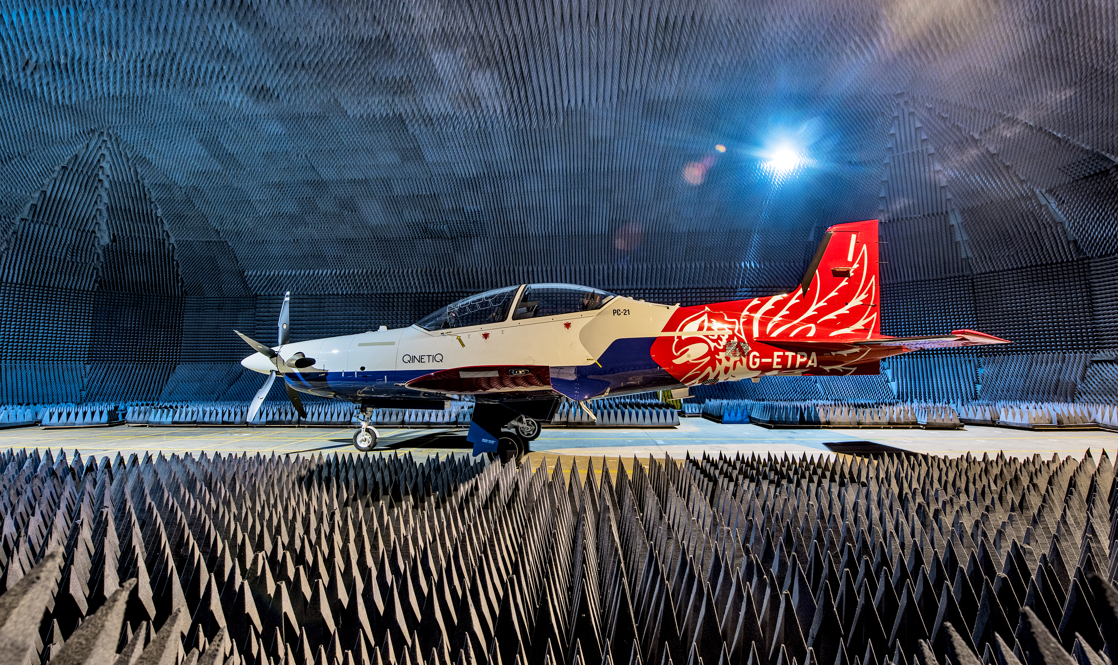 Credit Qinetiq Military silent hangar 210824’