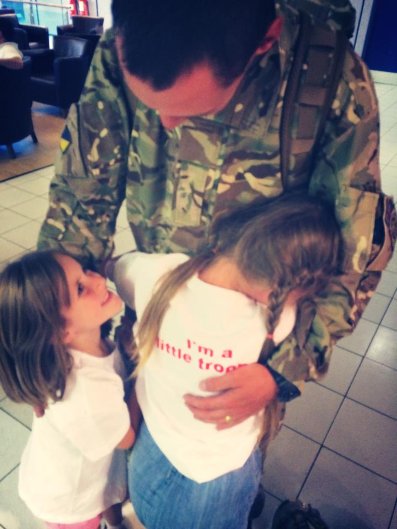 Military Moments Calendar Isobel and Olivia
