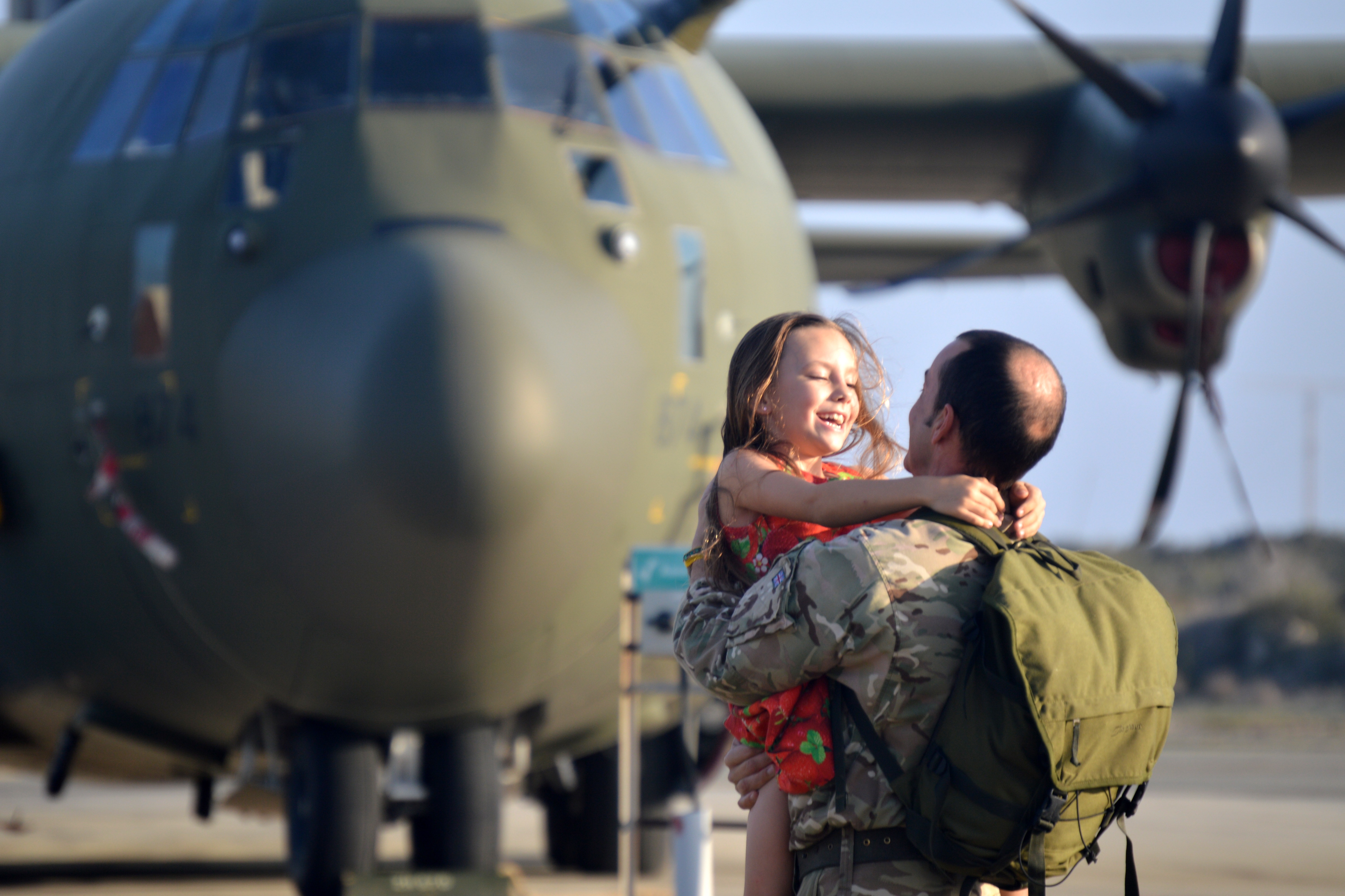 Military Moments calendar - Lucy and Martin Smith