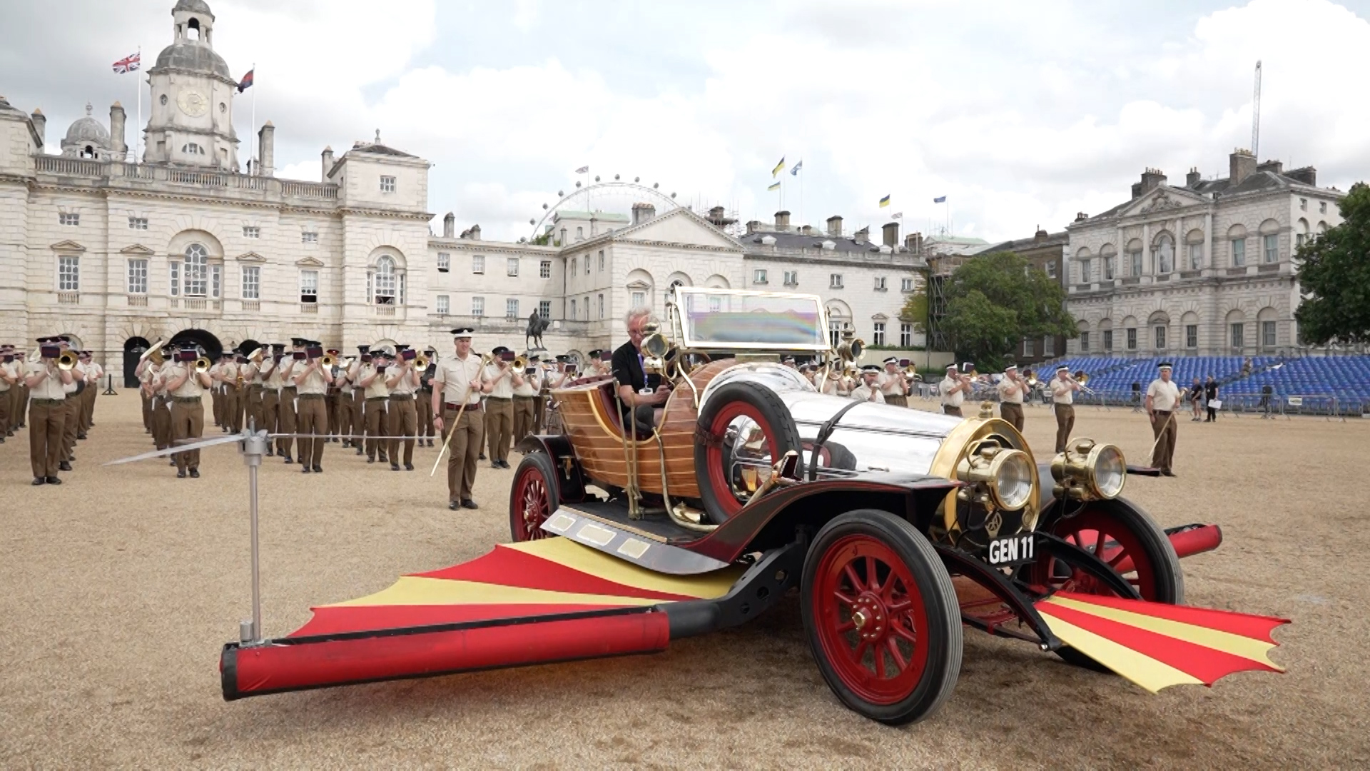 To reflect the literary nature of the performances, Ian Fleming's Chitty Chitty Bang Bang is making a special appearance