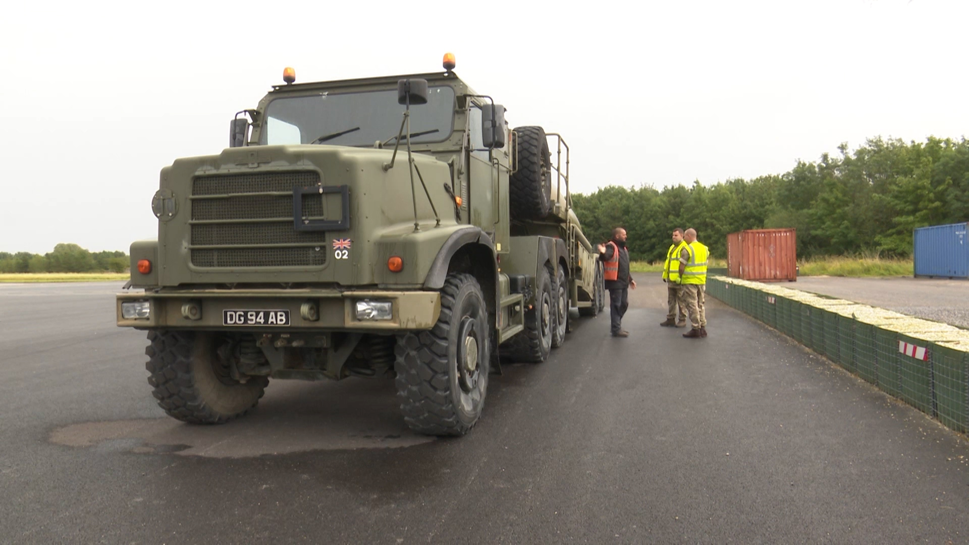 Students at the Defence School of Transport start training on 'white fleet' vehicles, such as cars, before moving onto the 'green fleet', consisting of military vehicles.