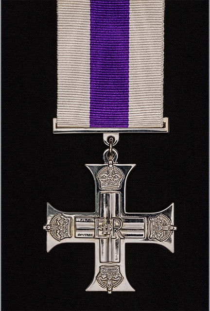 Military Cross Medal. Credit Crown Copyright