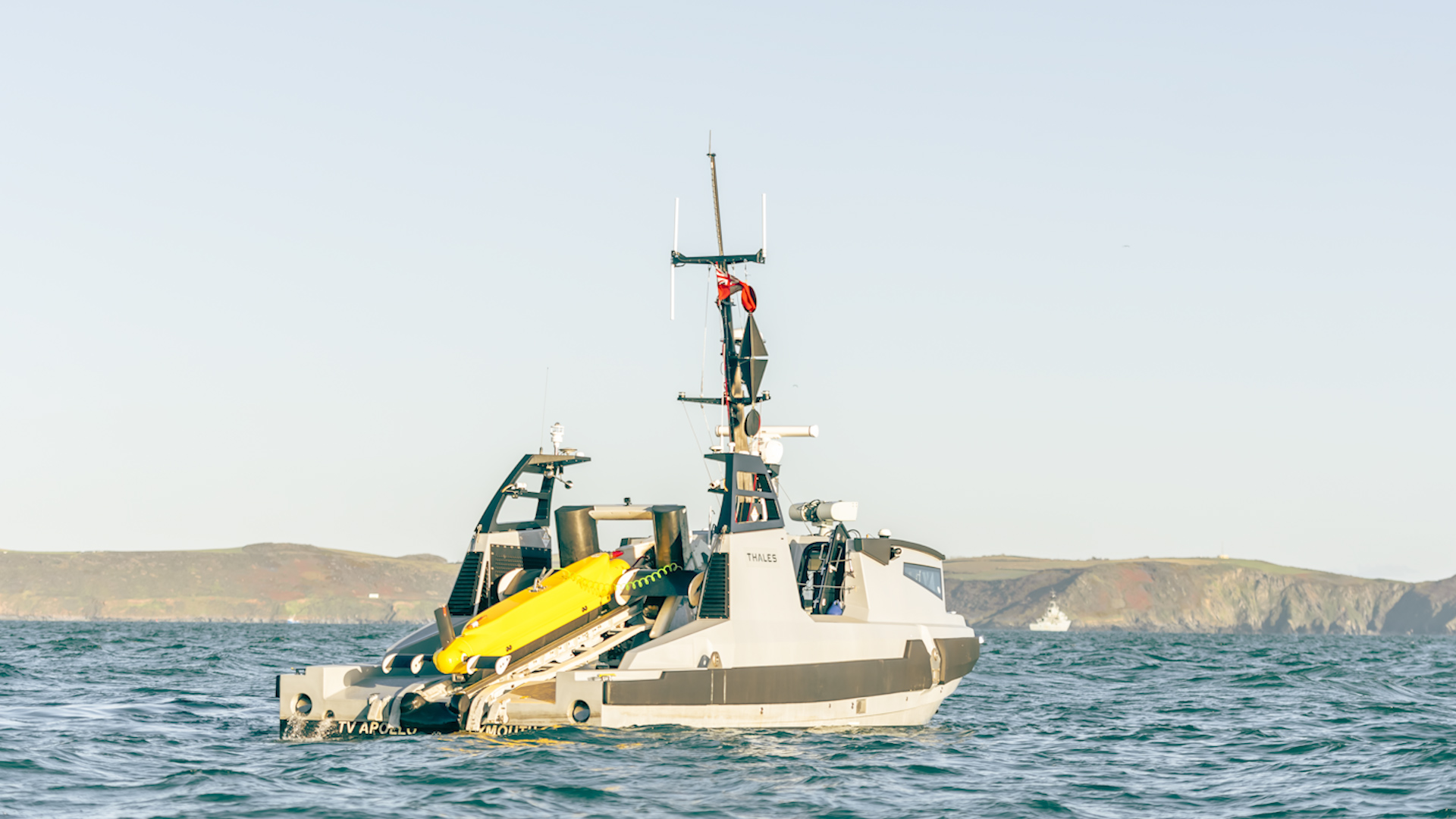 Minehunting vessel (Picture: MOD).