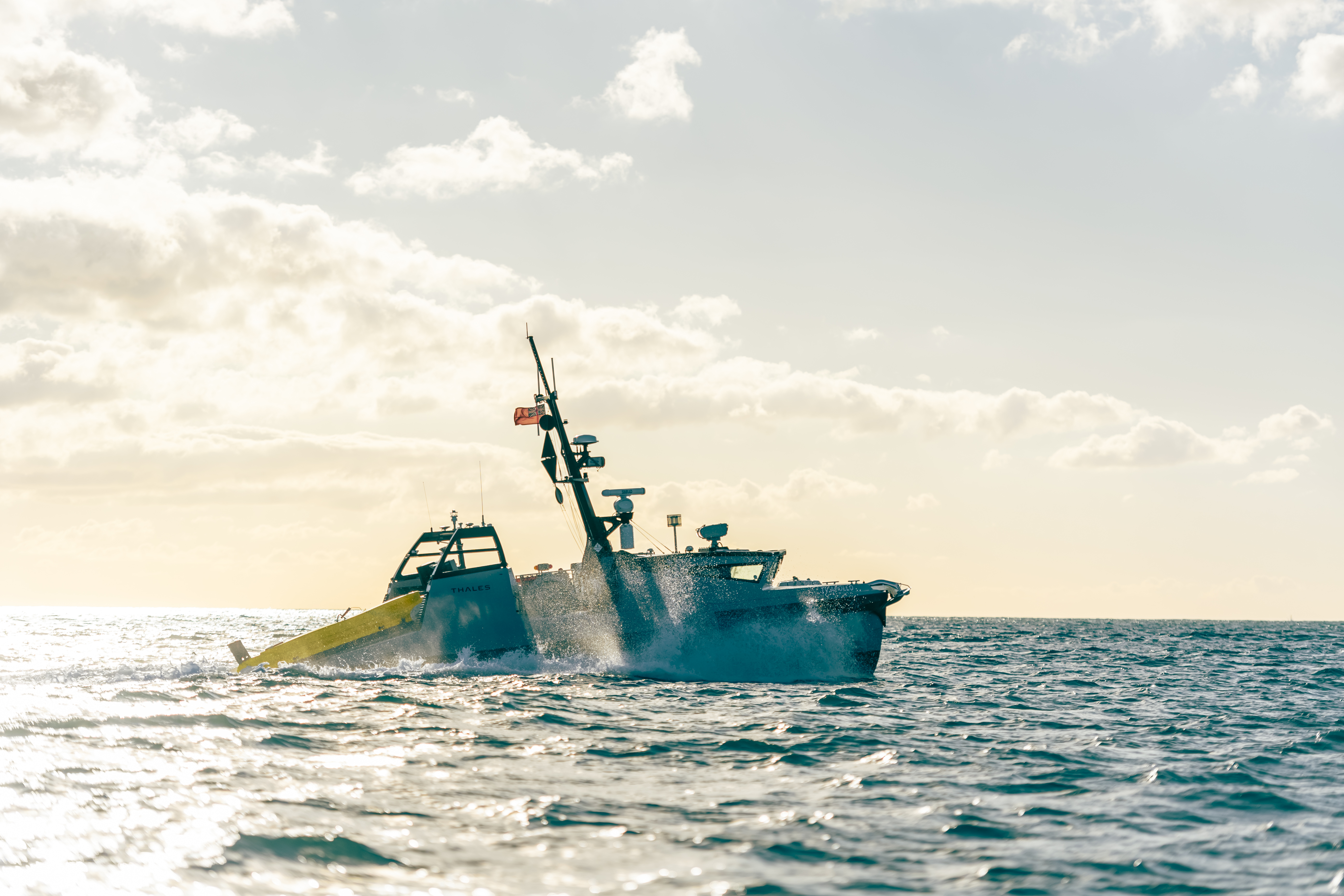 The Defence Secretary said the contract is a "huge leap forward for the Royal Navy’s autonomous capabilities in the detection and defeat of sea mines" (Picture: MOD).