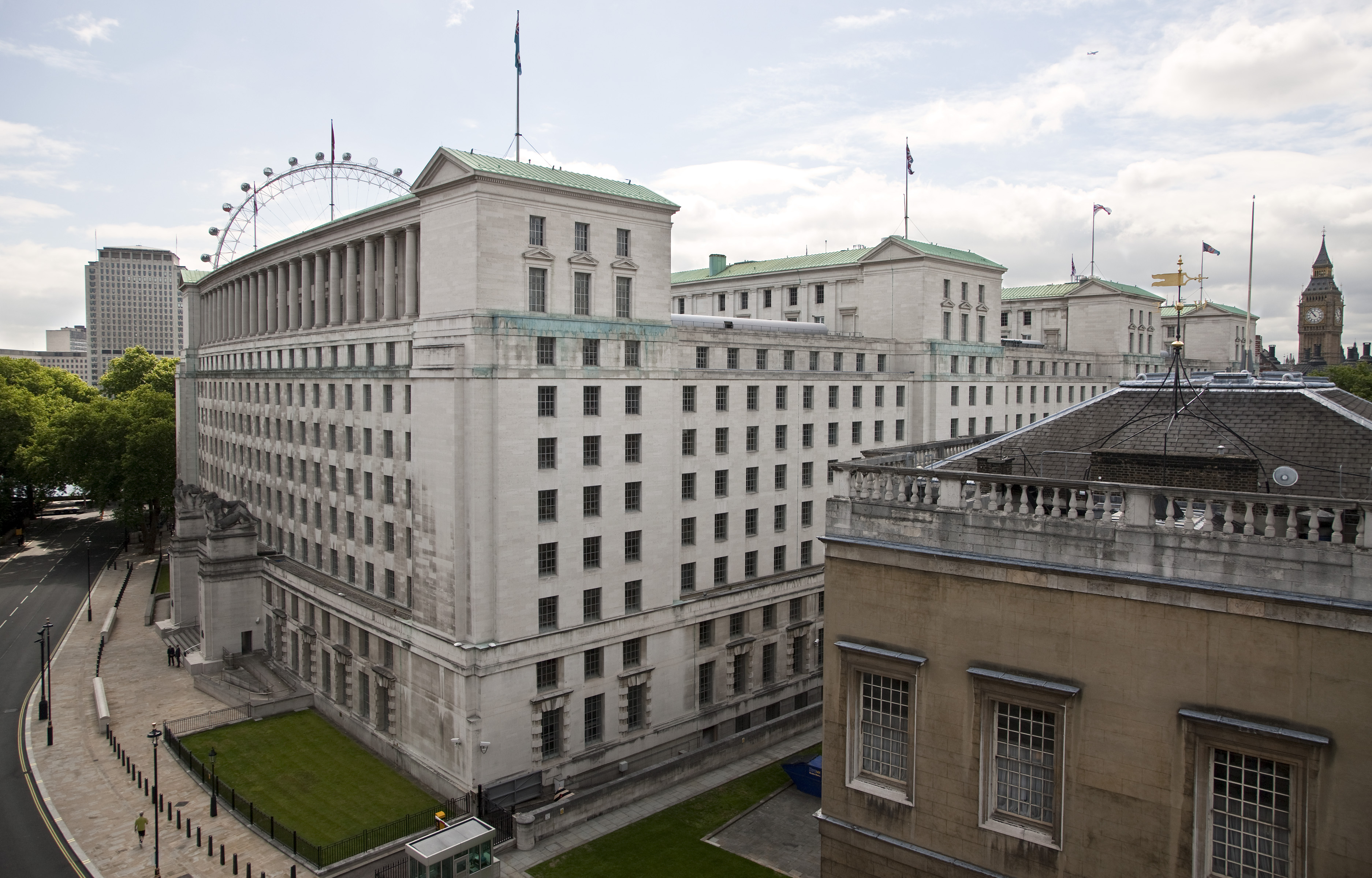 The Ministry of Defence's main building in Whitehall (Picture: Crown Copyright)