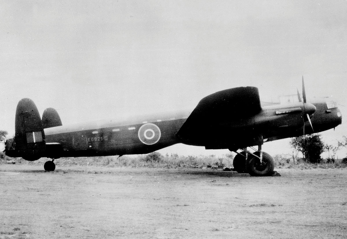 Modified Lancaster B.I, ED825 G used by 617 Squadron to attack dams in the Ruhr industrial heartland of Germany 17th May 1943 CREDIT Crown Copyright