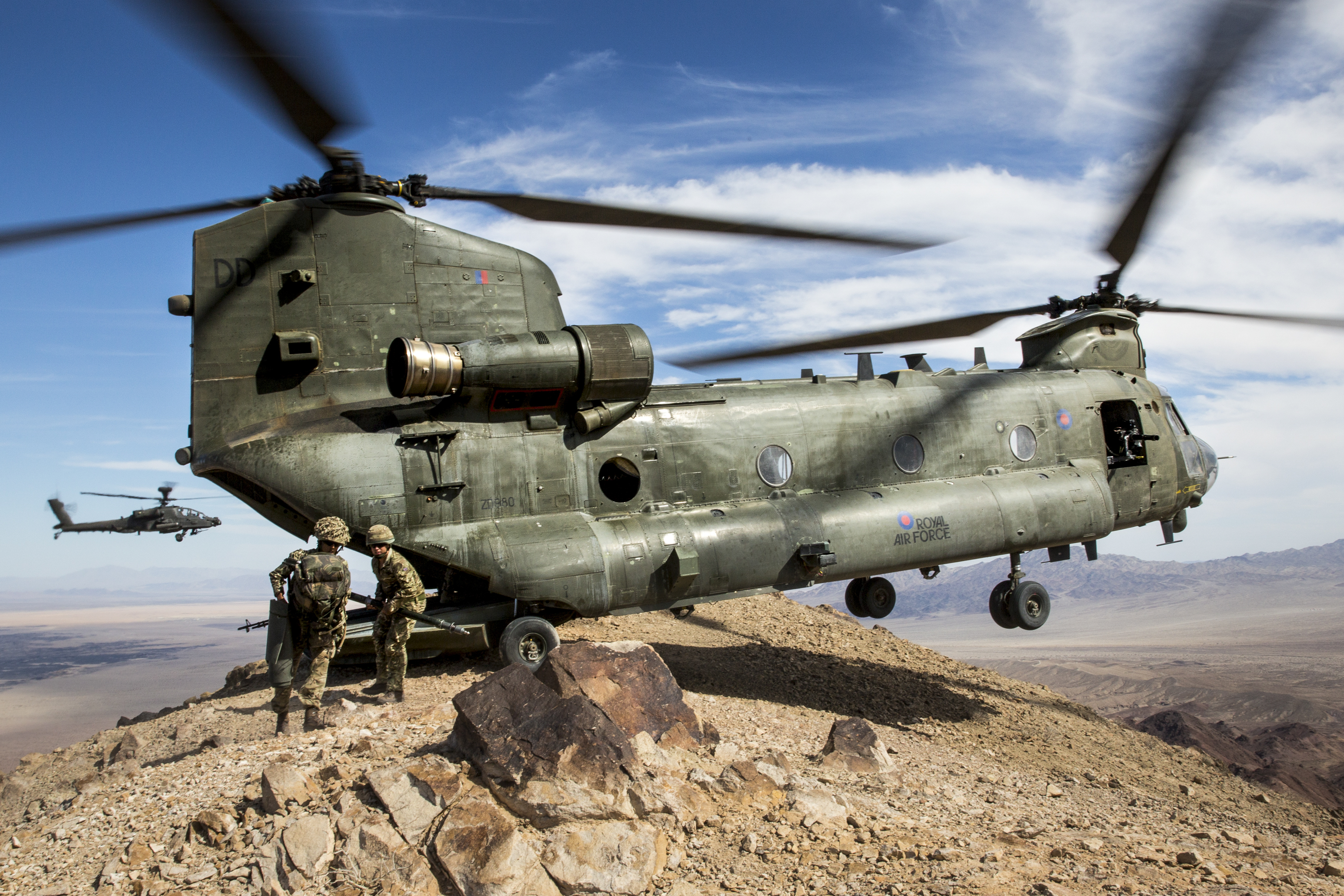 MOD Chinook photograph 