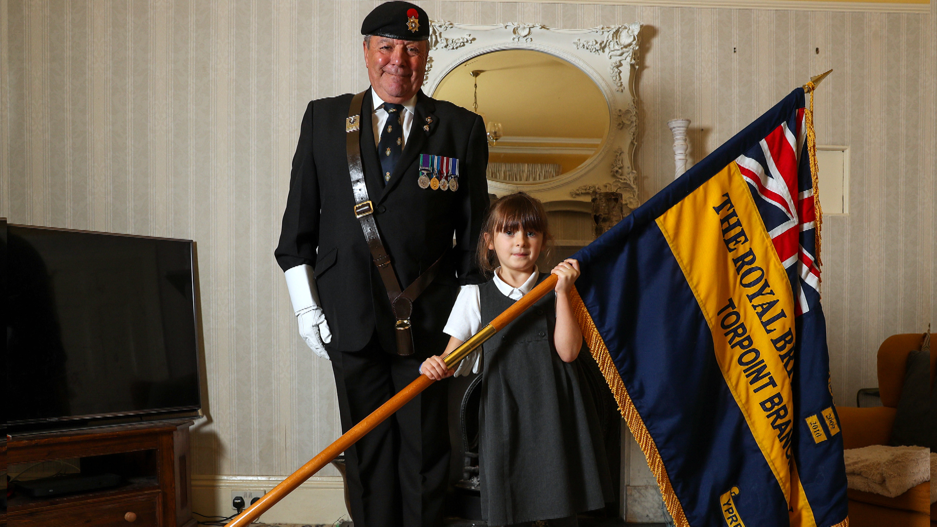 Mollie Stonelake Flag Bearer