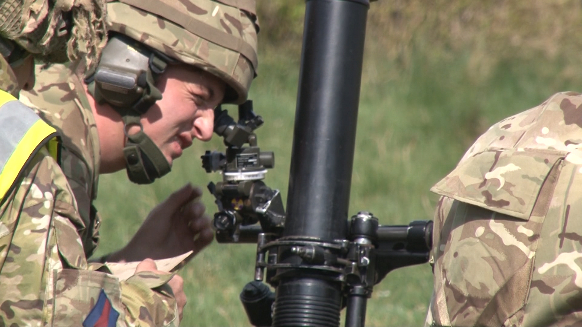 Precision is key during the exercise.