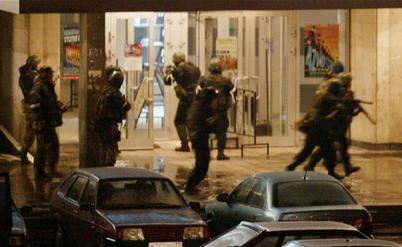 Dubrovka Theater during the 2002 Moscow hostage crisis